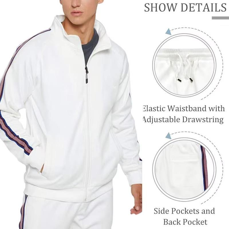 Premium Polyester Cotton Sports Tracksuit for Training & Activewear