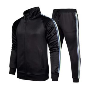 Premium Polyester Cotton Sports Tracksuit for Training & Activewear