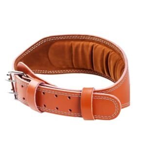 Premium Genuine Leather Workout Support Belt