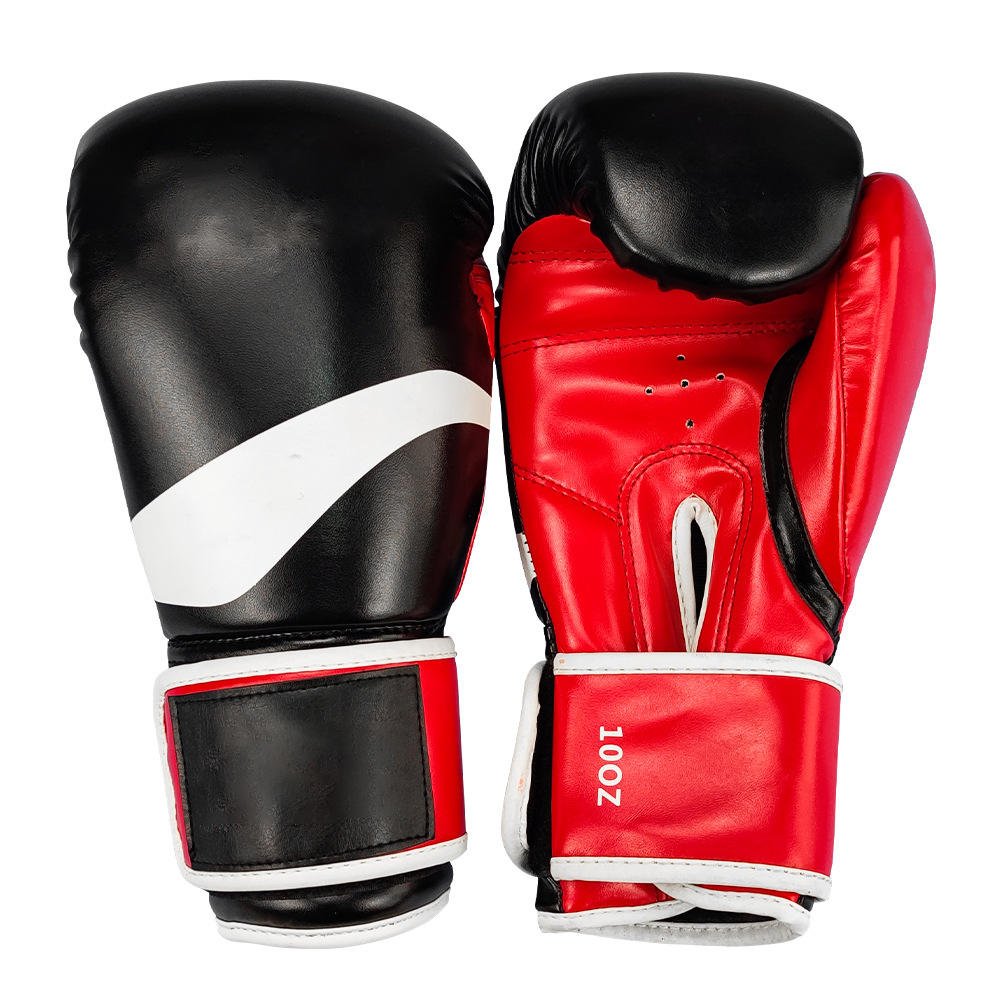 Boxing Gloves – Premium PU & Genuine Leather Training Gloves for Boxing, MMA & Fitness