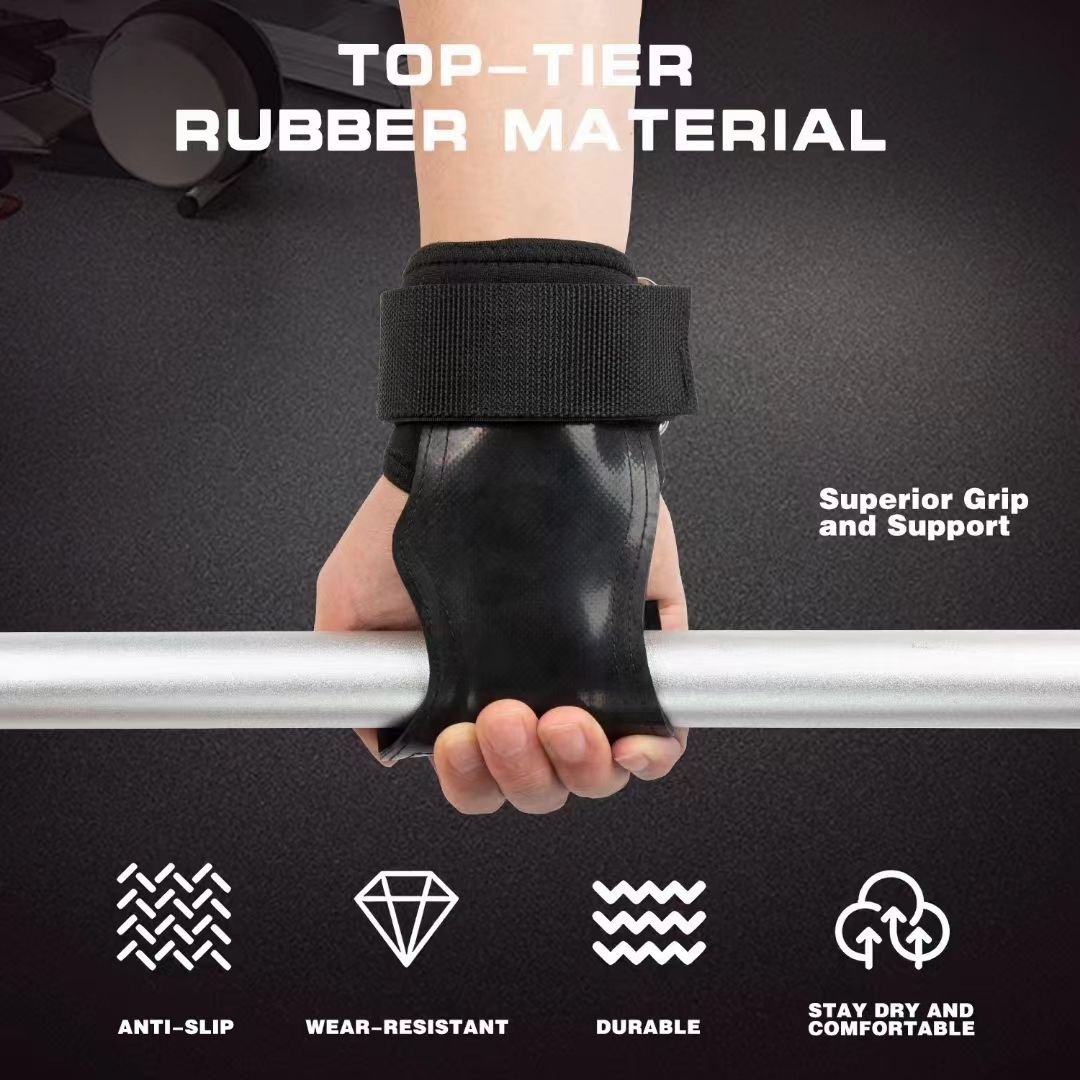 Gym Grip Pads – Anti-Slip Weightlifting Grip Pads for Gym Training & Strength Workouts