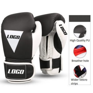 Boxing Gloves – Premium PU & Genuine Leather Training Gloves for Boxing, MMA & Fitness