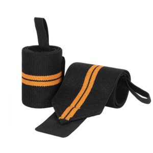 Wrist Wraps – Heavy Duty Elastic Gym Wrist Support Wraps for Weightlifting & Strength Training