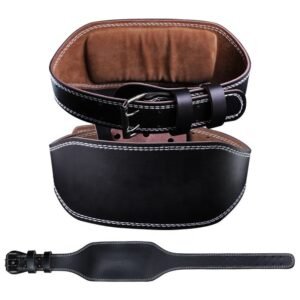 Premium Genuine Leather Workout Support Belt