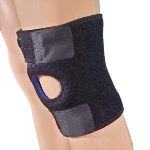 Knee Wraps – Heavy Duty Elastic Knee Support Wraps for Weightlifting, Powerlifting & Gym Training